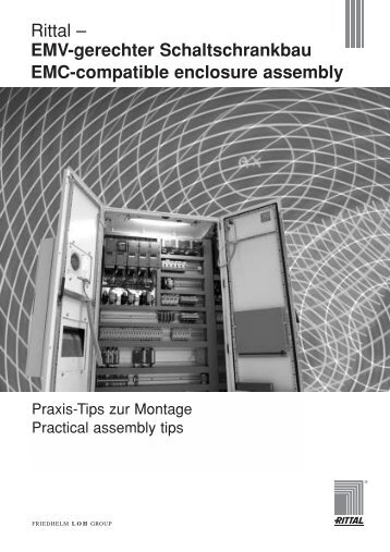 EMV-gerechter Schaltschrankbau EMC-compatible enclosure - Rittal