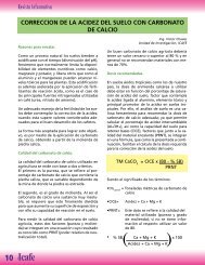 Revista Informativa CORRECCION DE LA ACIDEZ DEL SUELO ...