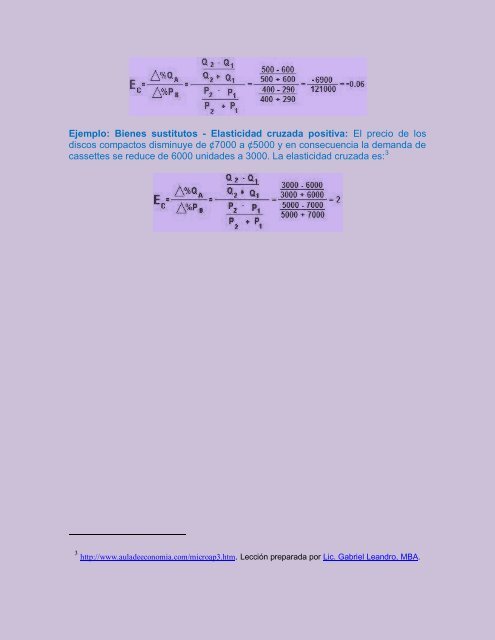 2.2 ELASTICIDADES: PRECIO, INGRESO Y CRUZADA. - yamelit
