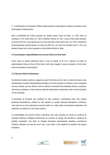 Relatório Parte 2 - Câmara Municipal de Porto Santo