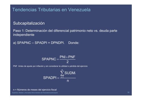 Tendencias Tributarias en Venezuela - Venamcham