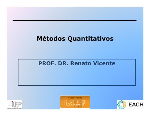 Métodos Quantitativos