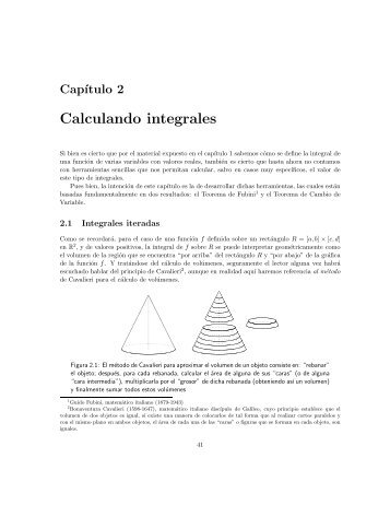 Calculando integrales