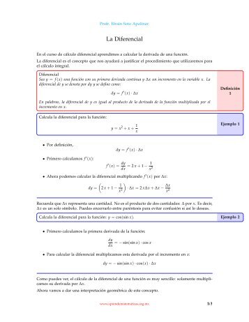 Cálculo Integral - Aprende Matemáticas