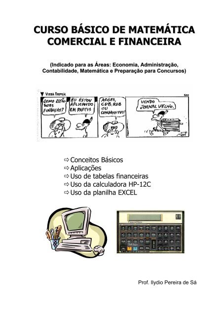 curso básico de matemática comercial e financeira - A Magia da ...