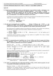 soluciones a los problemas del tema 2: cinética y ... - IES Al-Ándalus