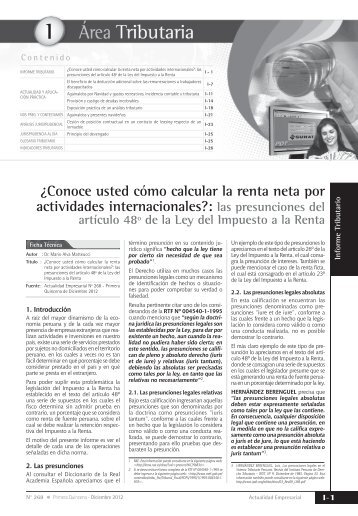 I ¿Conoce usted cómo calcular la renta neta por actividades ...