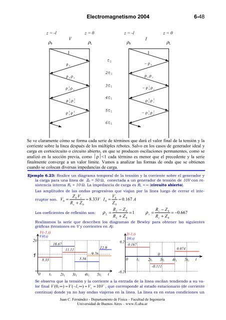 6 - Líneas de Transmisión (cont.) - Facultad de Ingeniería - UBA ...