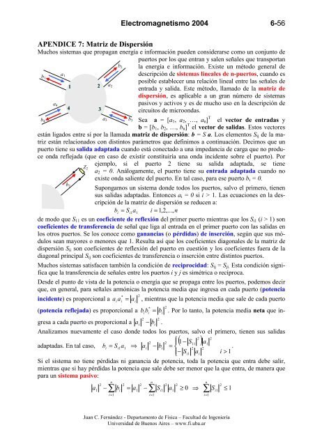 6 - Líneas de Transmisión (cont.) - Facultad de Ingeniería - UBA ...