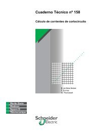 Cuaderno Técnico nº 158 Cálculo de corrientes ... - Schneider Electric