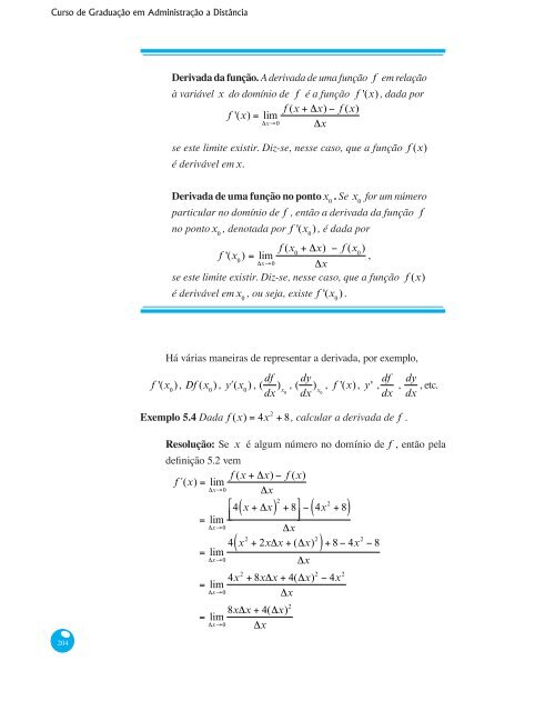 Derivadas - UAPI