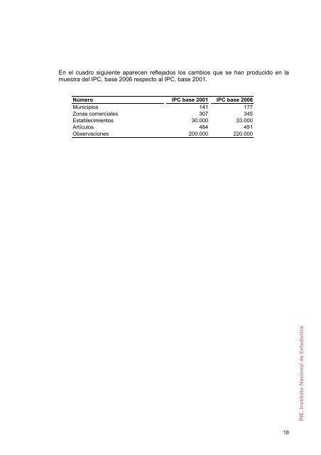 Metodología general. Base 2006 - Instituto Nacional de Estadística.