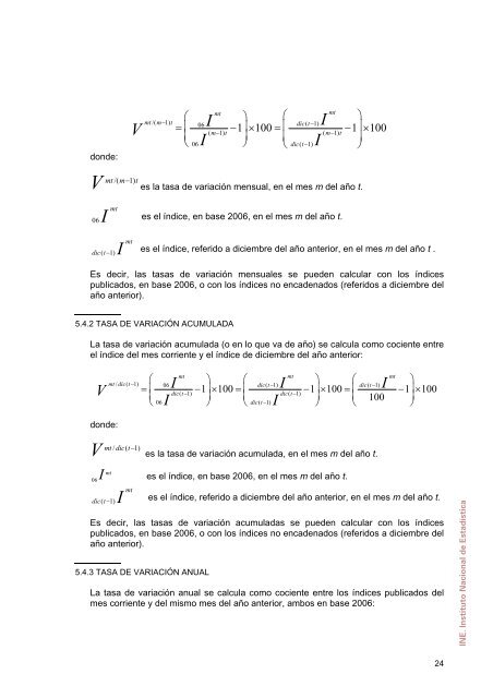 Metodología general. Base 2006 - Instituto Nacional de Estadística.