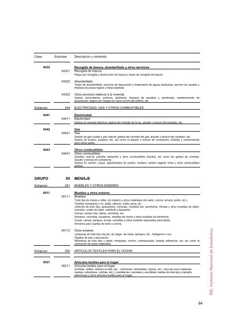 Metodología general. Base 2006 - Instituto Nacional de Estadística.