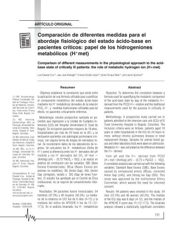 comparacion de diferentes.pmd - Asociación Colombiana de ...