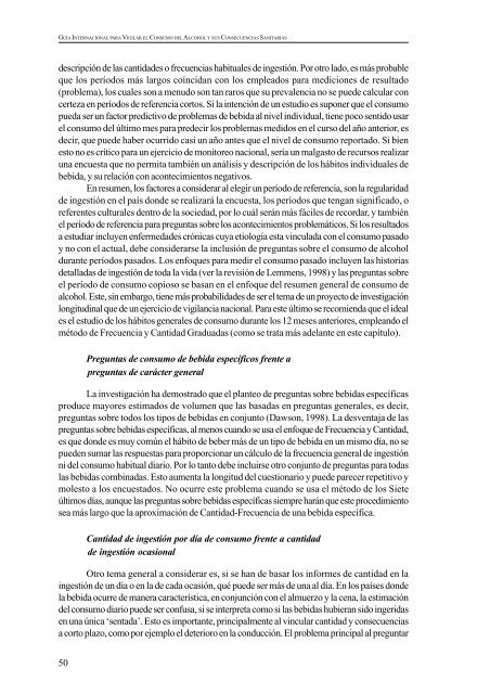 Guía para vigilar el consumo de alcohol en las Américas