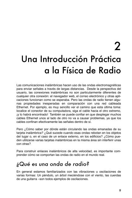 Una Introducción Práctica a la Física de Radio