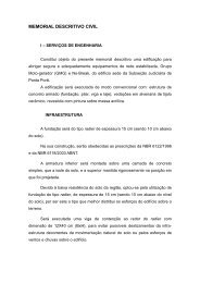 Memorial descritivo - Serviços Civis REV.03 - Justiça Federal de ...