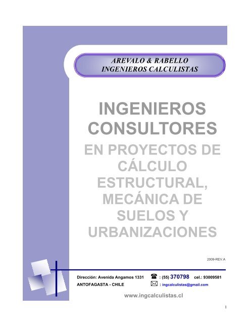 Ingenieros Consultores En Proyectos De Calculo Estructural