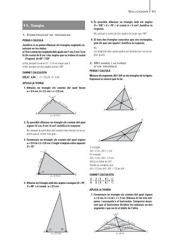 11. Triangles - matematicas1eso20112012