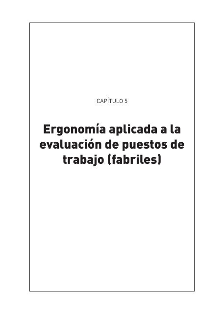 Ergonomía Práctica - fundacion mapfre argentina