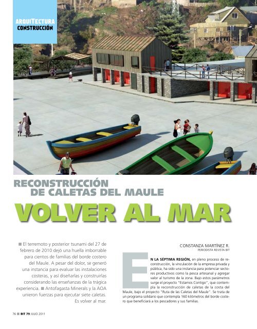 VOLVER AL MAR - Centro de Documentación