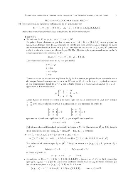 Problemas Seminario 5 con algunas soluciones - OCW Usal