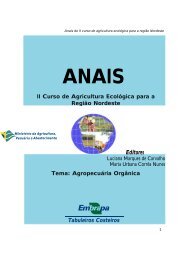 Anais - Embrapa Tabuleiros Costeiros