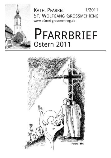 Pfarrbrief Ostern 2011