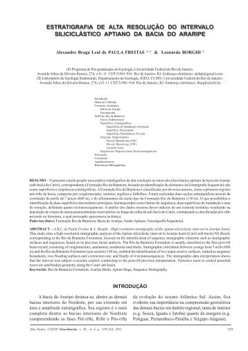 estratigrafia de alta resolução do intervalo siliciclástico aptiano da ...