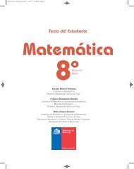 Texto Matemática - Ministerio de Educación