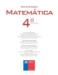 Matemática - Ministerio de Educación