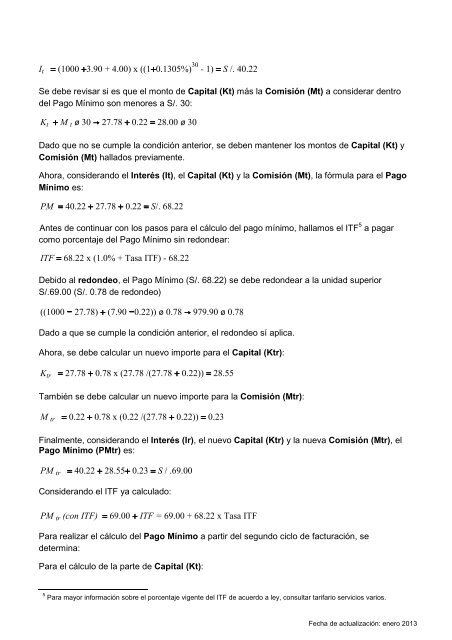 Fórmulas y Ejemplos \(Tasa Efectiva y Transparencia\) - Interbank