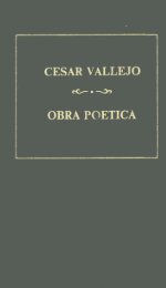 Obra poética: Los heraldos negros; Trilce; Poemas ... - Biblioteca