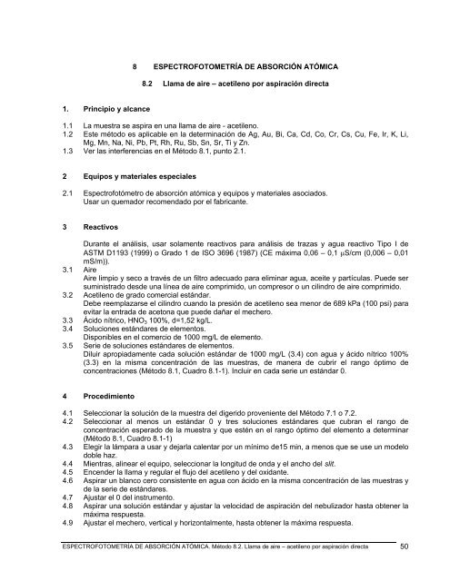 Protocolo de métodos de análisis para suelos y - Servicio Agrícola y ...