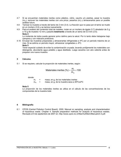 Protocolo de métodos de análisis para suelos y - Servicio Agrícola y ...