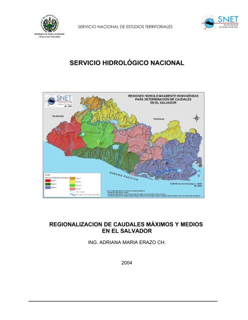 SERVICIO HIDROLÓGICO NACIONAL - SNET