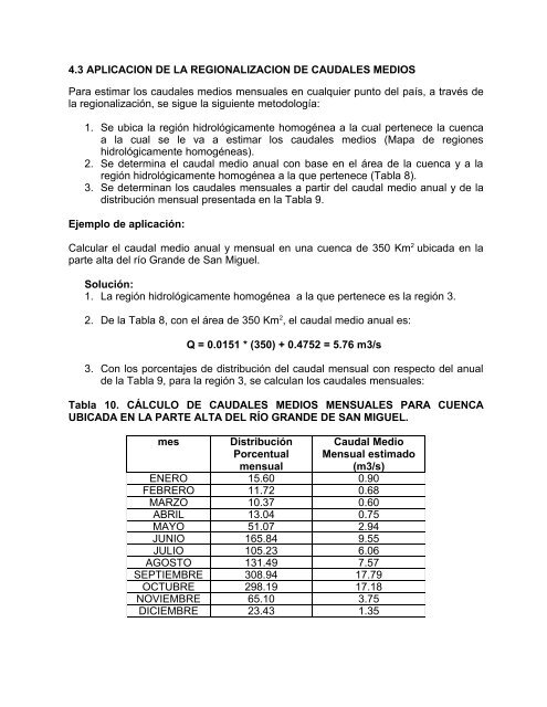 SERVICIO HIDROLÓGICO NACIONAL - SNET