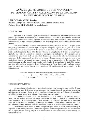 Leyes de Newton - Determinación de la aceleración de