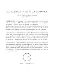 EL VALOR DE PI (π) SEG´UN LOS BABILONIOS. - Cimat