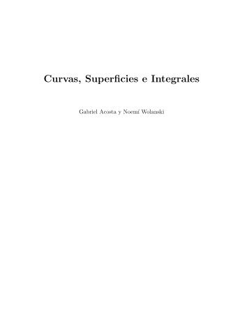 Apunte de Curvas, Superficies e Integrales