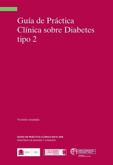 Guía de Práctica Clínica sobre Diabetes tipo 2 - Euskadi.net