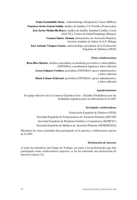 Guía de Práctica Clínica sobre Diabetes tipo 2 - Euskadi.net