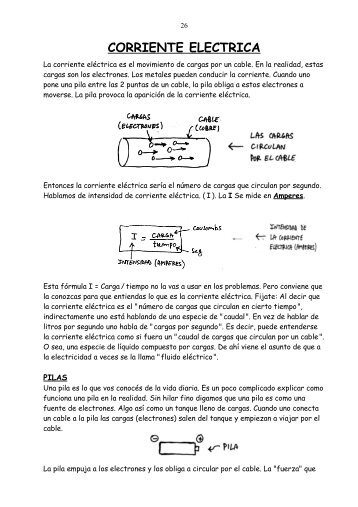 Corriente eléctrica