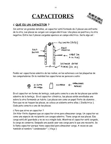Apunte de Física usado en la UBA - Capacitores