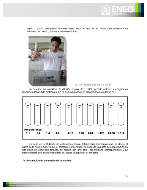 Prácticas de farmacología LEO - ENEO - UNAM