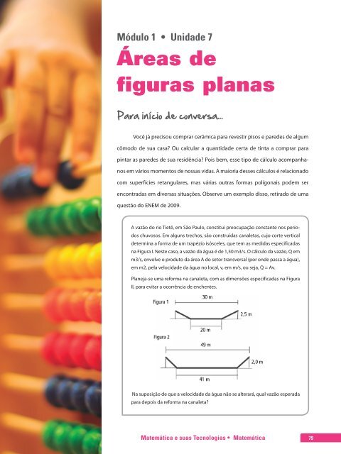 Nome do jogo: Eu sei! Perguntas de áreas das figuras planas.