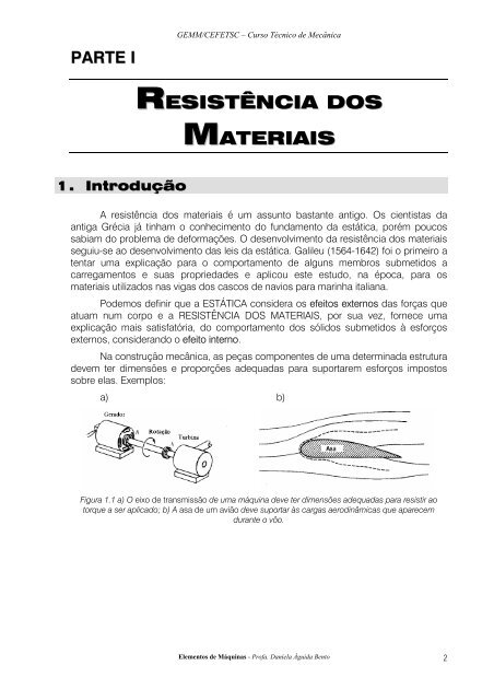 Fundamentos de resistência dos materiais - Wiki do IF-SC