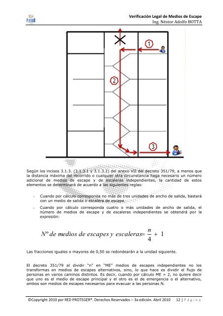 MÓDULO III-2: Verificación de Medios de Escape - Red Proteger