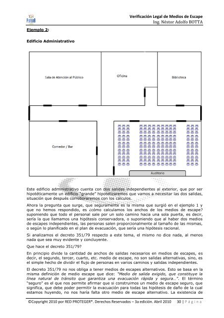 MÓDULO III-2: Verificación de Medios de Escape - Red Proteger